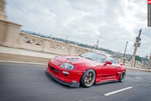 1995, Toyota, Supra, Red, Modified, Cars
