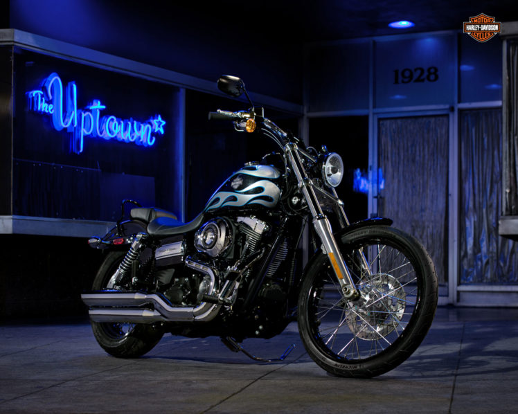 2013, Harley, Davidson, Fxdwg, Dyna, Wide, Glide HD Wallpaper Desktop Background