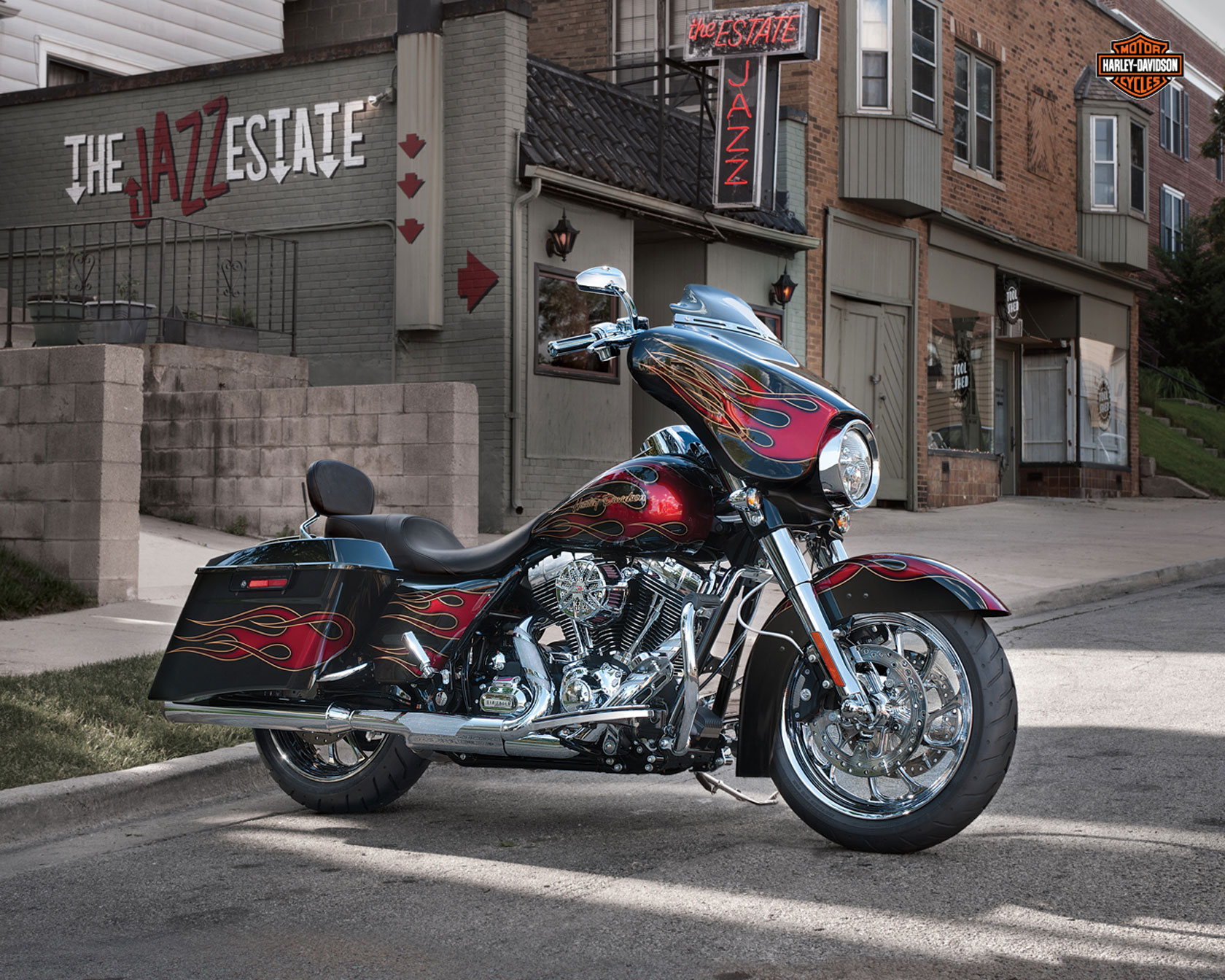 2013, Harley, Davidson, Flhx, Street, Glide Wallpaper