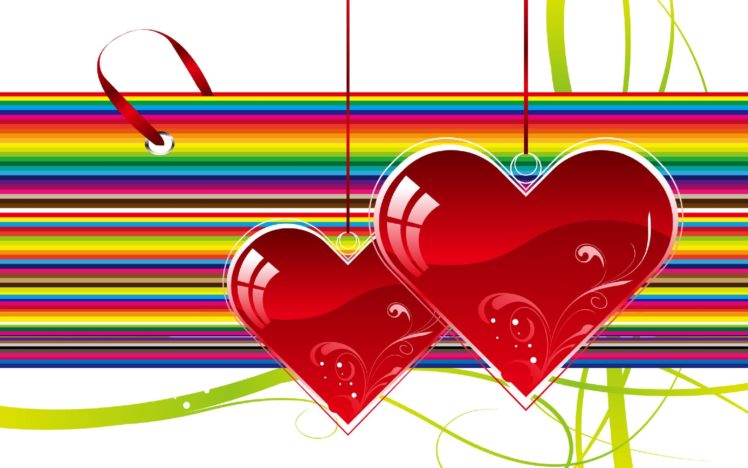 corazones, Rojo, Amor, San, Valentin Wallpapers HD ...