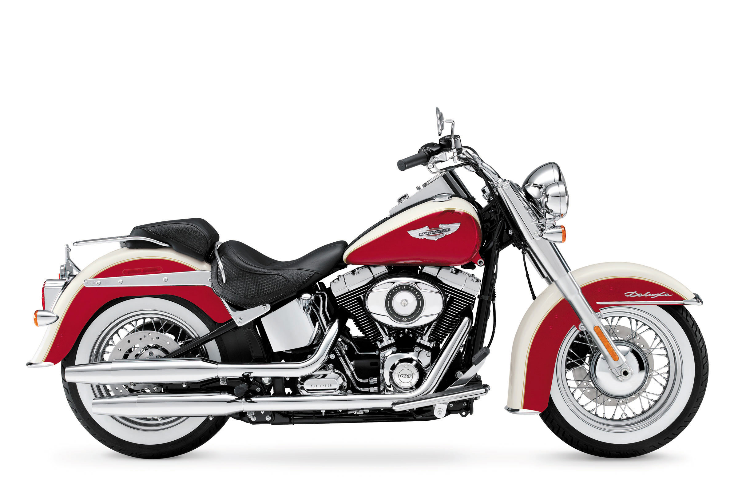 2013, Harley, Davidson, Flstn, Softail, Deluxe Wallpaper