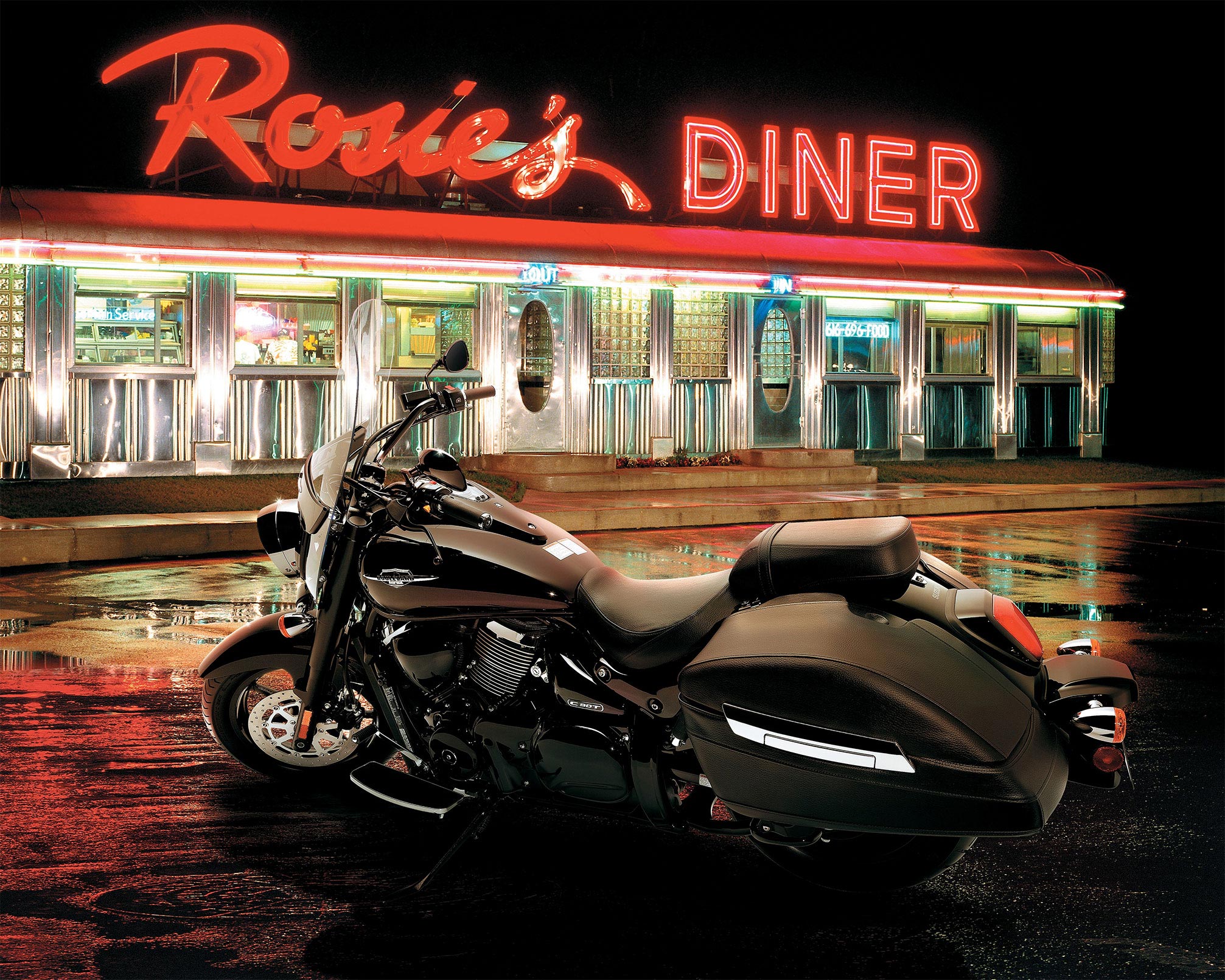 2013, Suzuki, Boulevard, C90t, B, O, S, Wallpaper