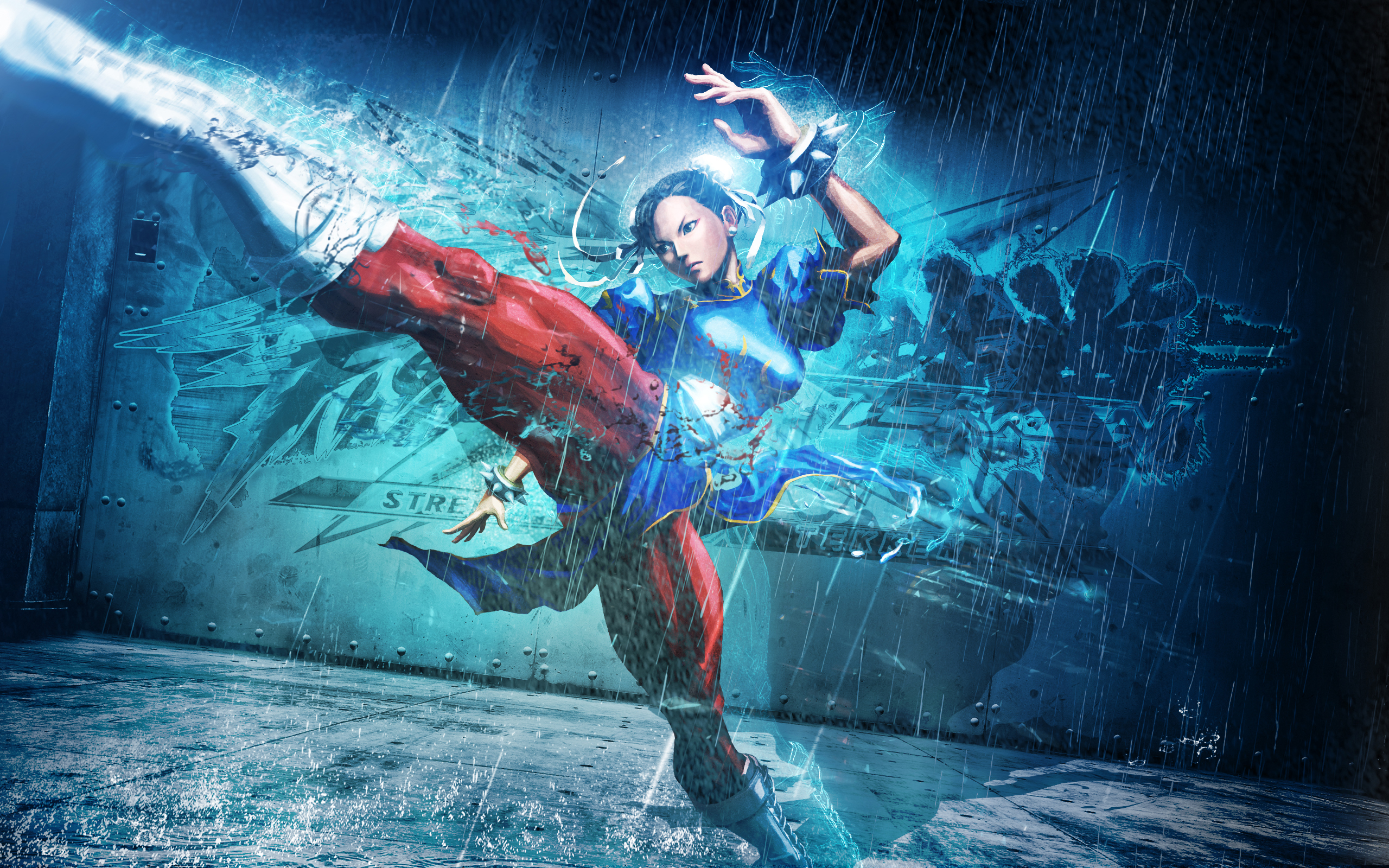 chun li, Bosslogic, Street, Fighter, X, Tekken Wallpaper