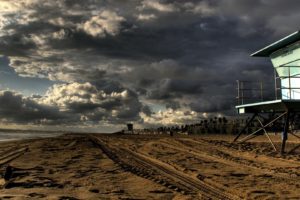 ocean, Clouds, Landscapes, Nature, Beach, Storm, California, Town, Hdr, Photography, Skyscapes