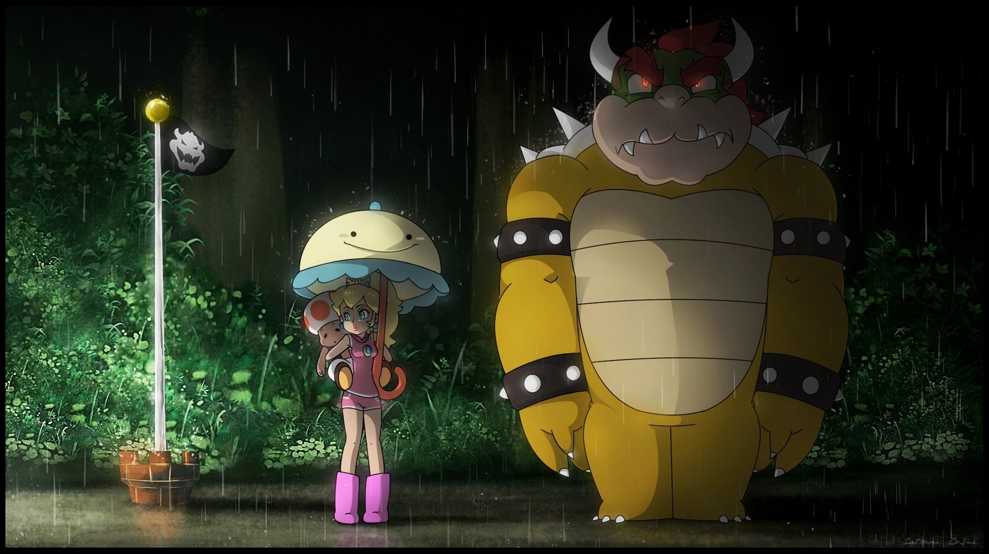 super, Mario, Bros, My, Neighbor, Bowser Wallpaper