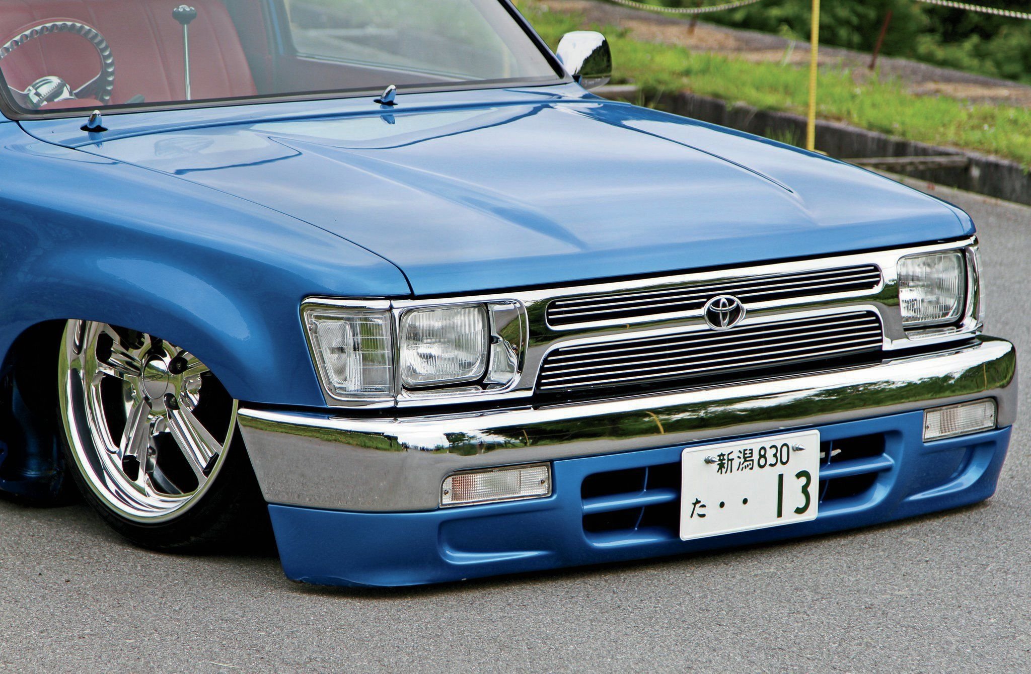 1996, Toyota, Hilux, Pickup, Custom, Tuning, Lowrider Wallpaper