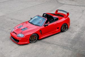 toyota, Supra, Red, Cars, Modified