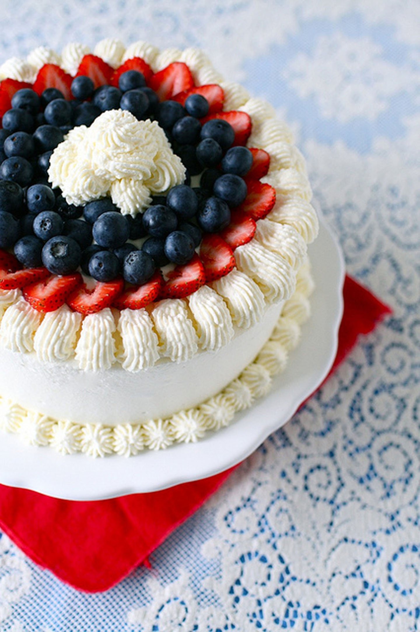 food, Cream, Cake, Fruits Wallpaper
