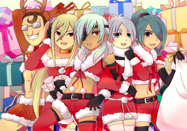 inazuma, Eleven, Christmas HD Wallpaper Desktop Background