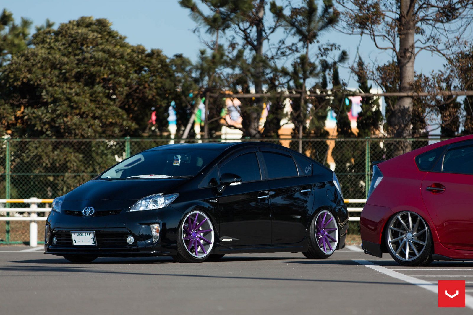 toyota, Prius, Wheels, Vossen, Cars, Hybrid Wallpaper