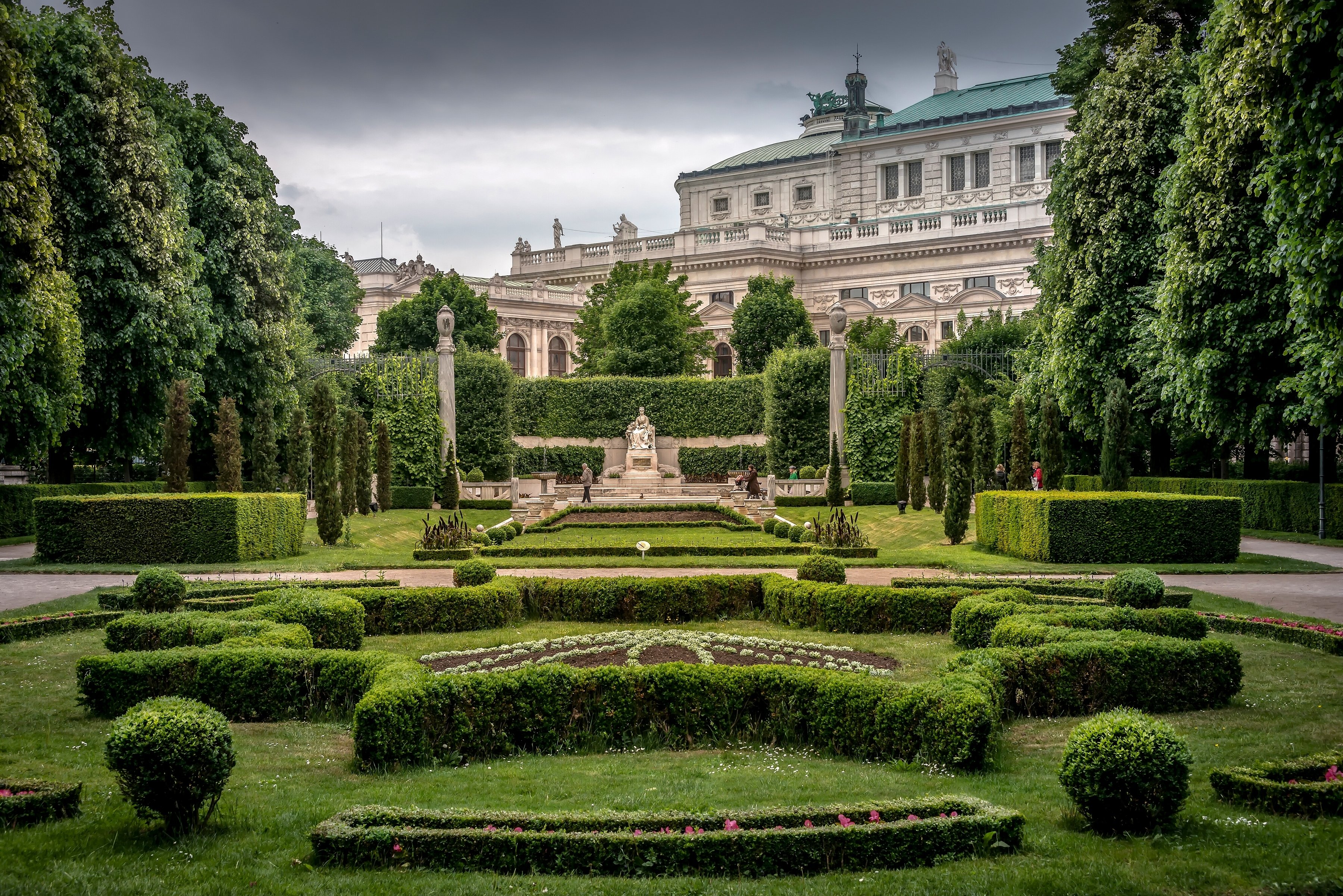 austria, Parks, Gardens, Shrubs, Volksgarten, Peopleand039s, Garden