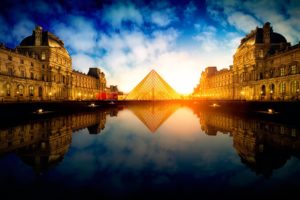 france, Paris, Pyramid, Cities