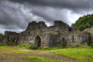 england, Castles, Ruins, Liverpool, Castle, Cities