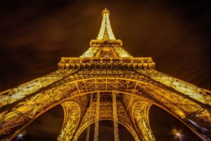 france, Eiffel, Tower, Paris, Night, Cities