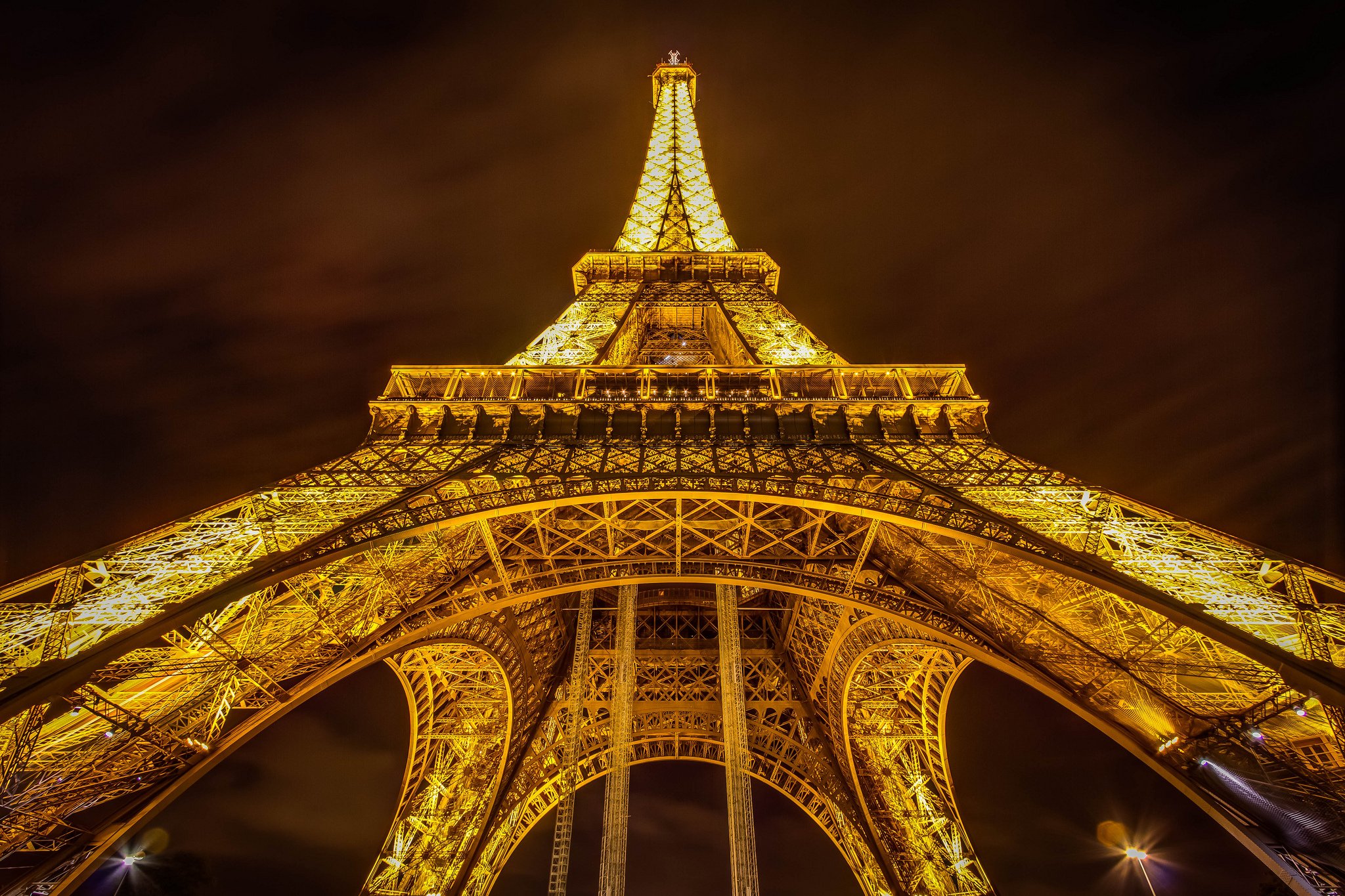 france, Eiffel, Tower, Paris, Night, Cities Wallpaper