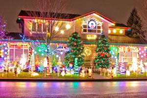 houses, Holidays, Christmas, Design, Fairy, Lights, Cities