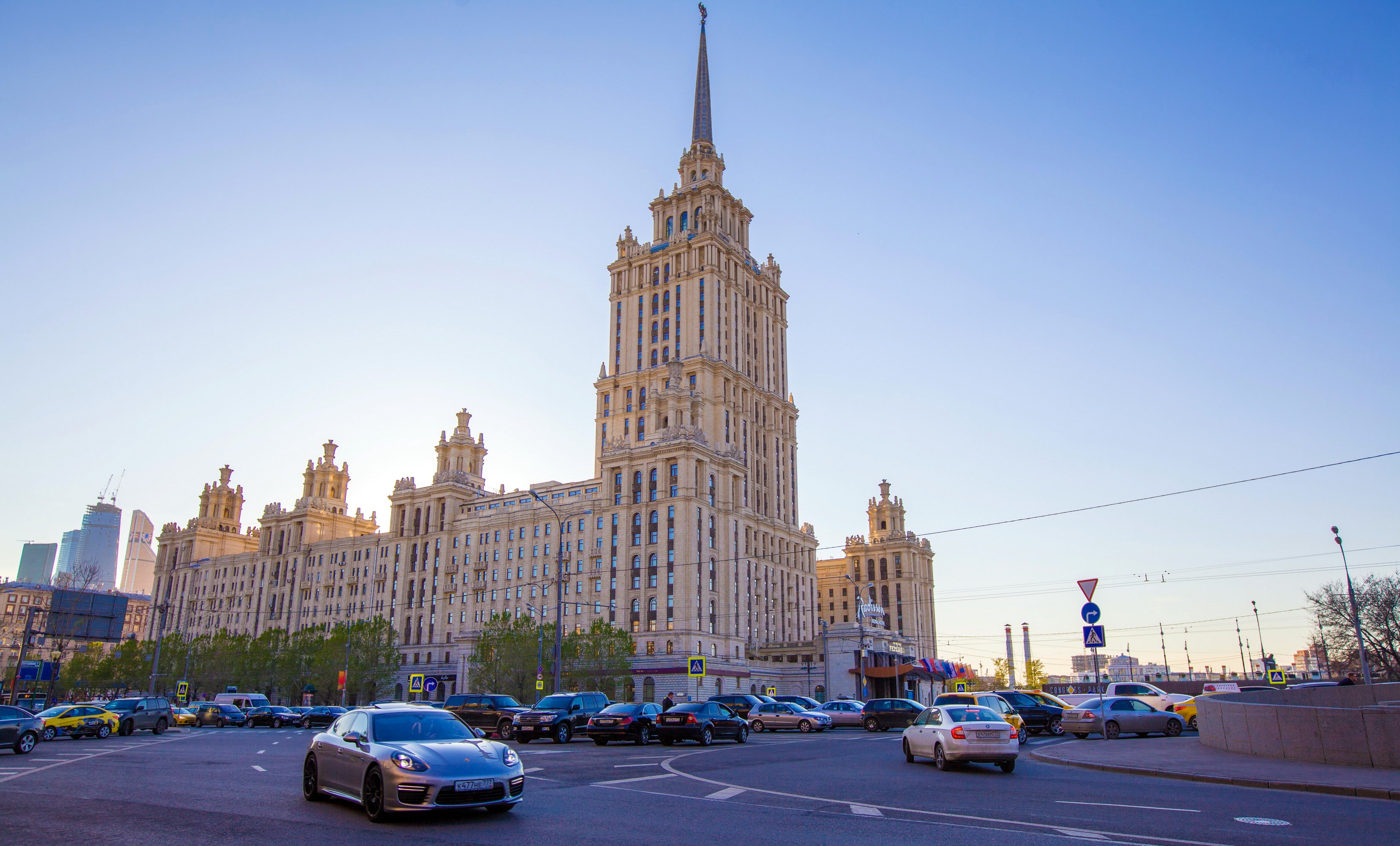 moscow, Russia, Houses, Hotel, Street, Radisson, Royal, Hotel, Cities Wallpaper