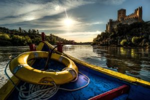 portugal, Castles, Rivers, Boats, Coast, Castle, Of, Almourol, Tagus, River, Cities
