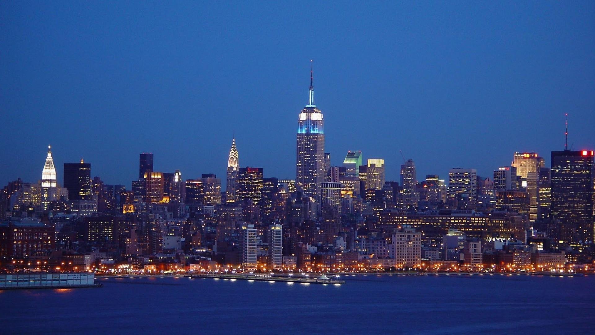midtown, Manhattan, Skyline, Empire, State, Building, New, York, City, Skyscrapers Wallpapers HD ...