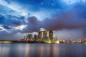 singapore, Coast, Sky, Houses, Clouds, Gardens, By, The, Bay, Cities