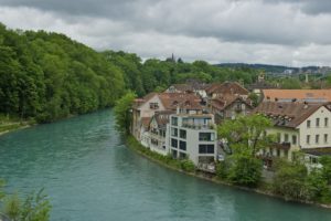 switzerland, Rivers, Houses, Bern, Cities