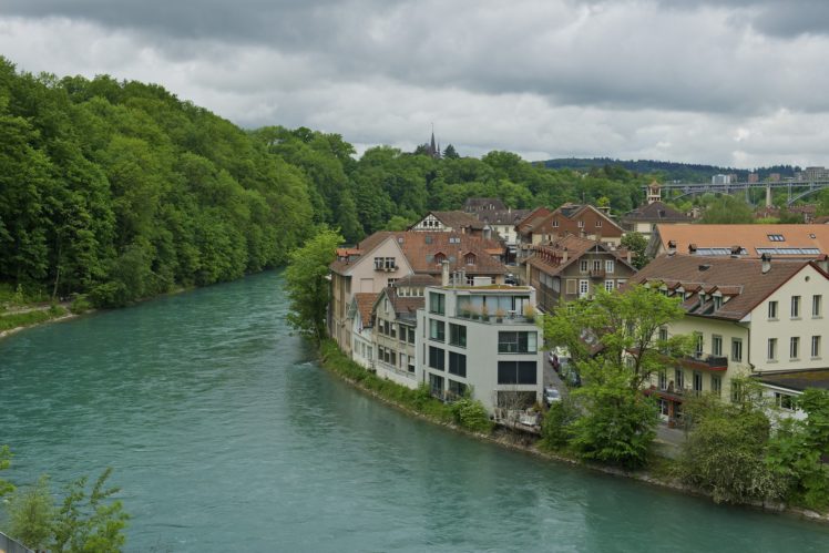 switzerland, Rivers, Houses, Bern, Cities HD Wallpaper Desktop Background