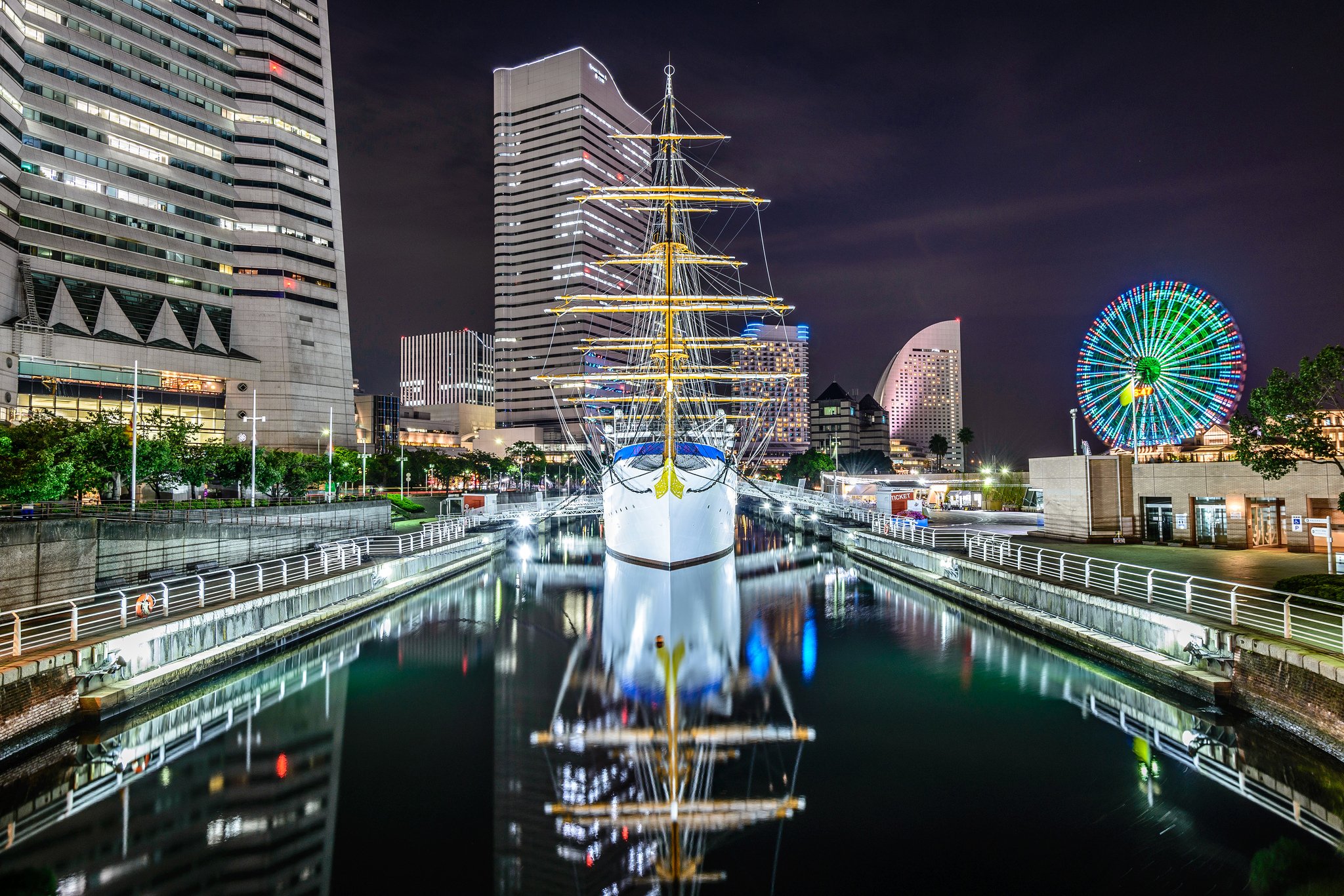 tokyo, Japan, Ships, Sailing, Houses, Nippon maru, Cities Wallpaper