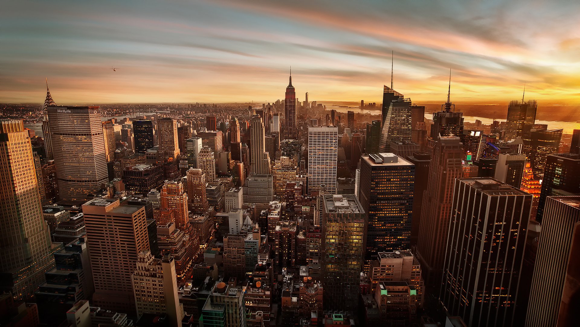 usa, Skyscrapers, Houses, Manhattan, New, York, City, Megapolis, Cities Wallpaper