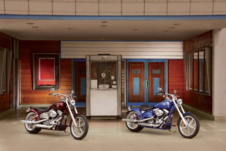 2008, Harley, Davidson, Fxcw, Rocker HD Wallpaper Desktop Background