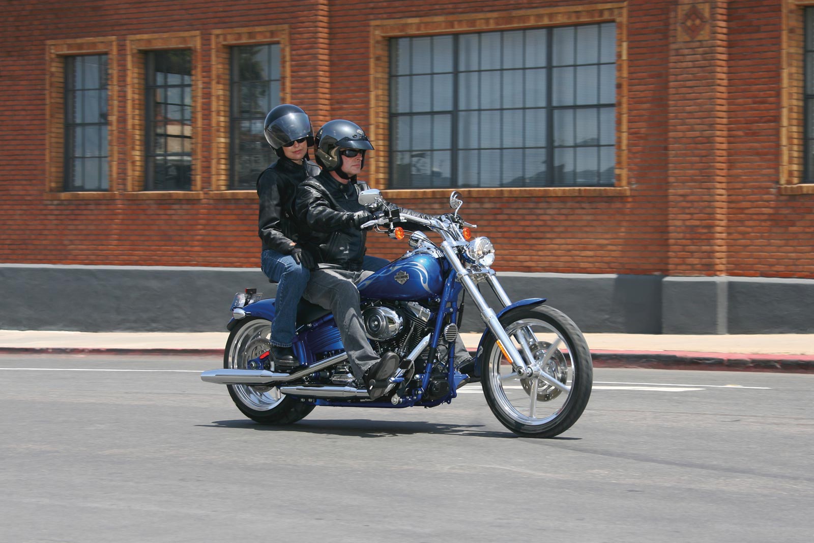 2008, Harley, Davidson, Fxcwc, Rocker Wallpaper