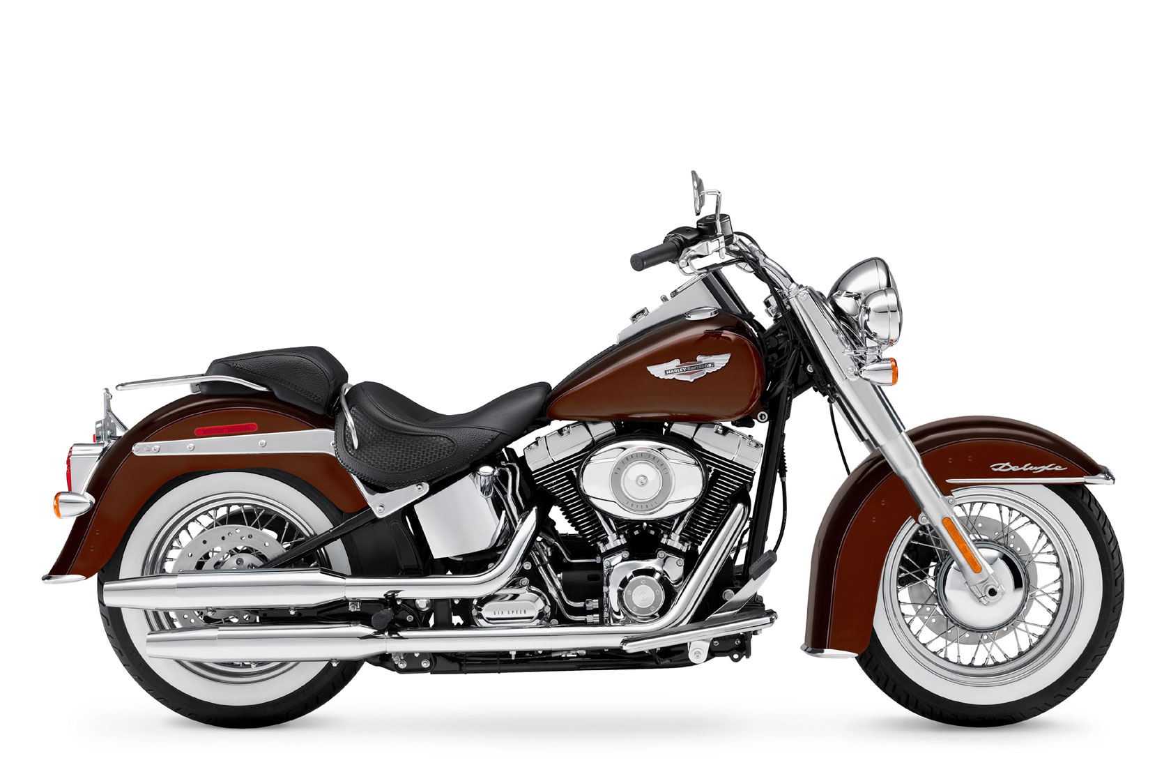 2011, Harley, Davidson, Flstn, Softail, Deluxe Wallpaper