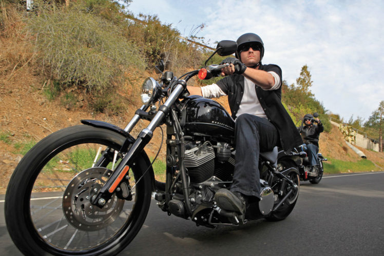 2011, Harley, Davidson, Fxs, Blackline HD Wallpaper Desktop Background
