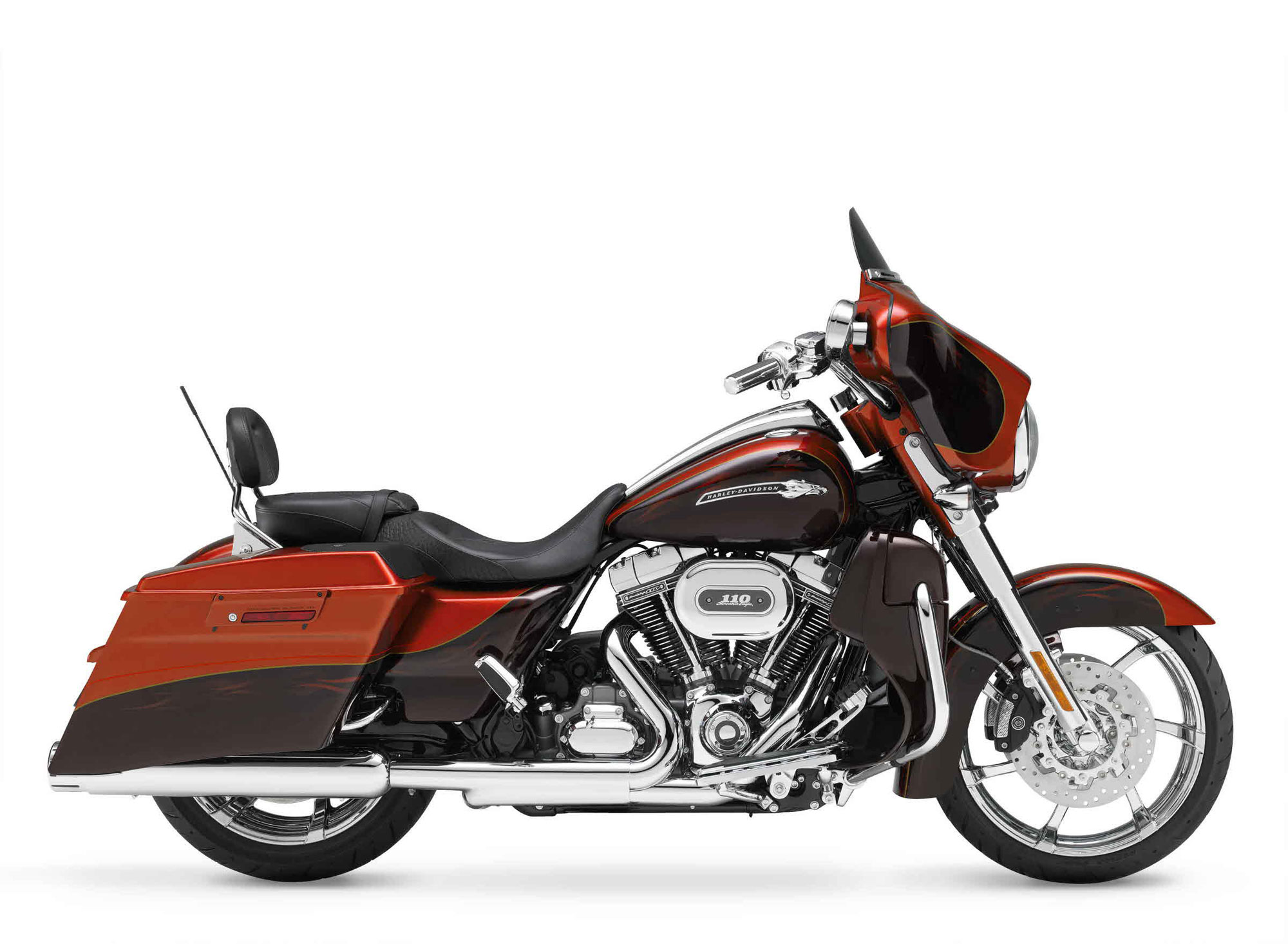 2012, Harley, Davidson, Flhxse3, Cvo, Street, Glide Wallpaper