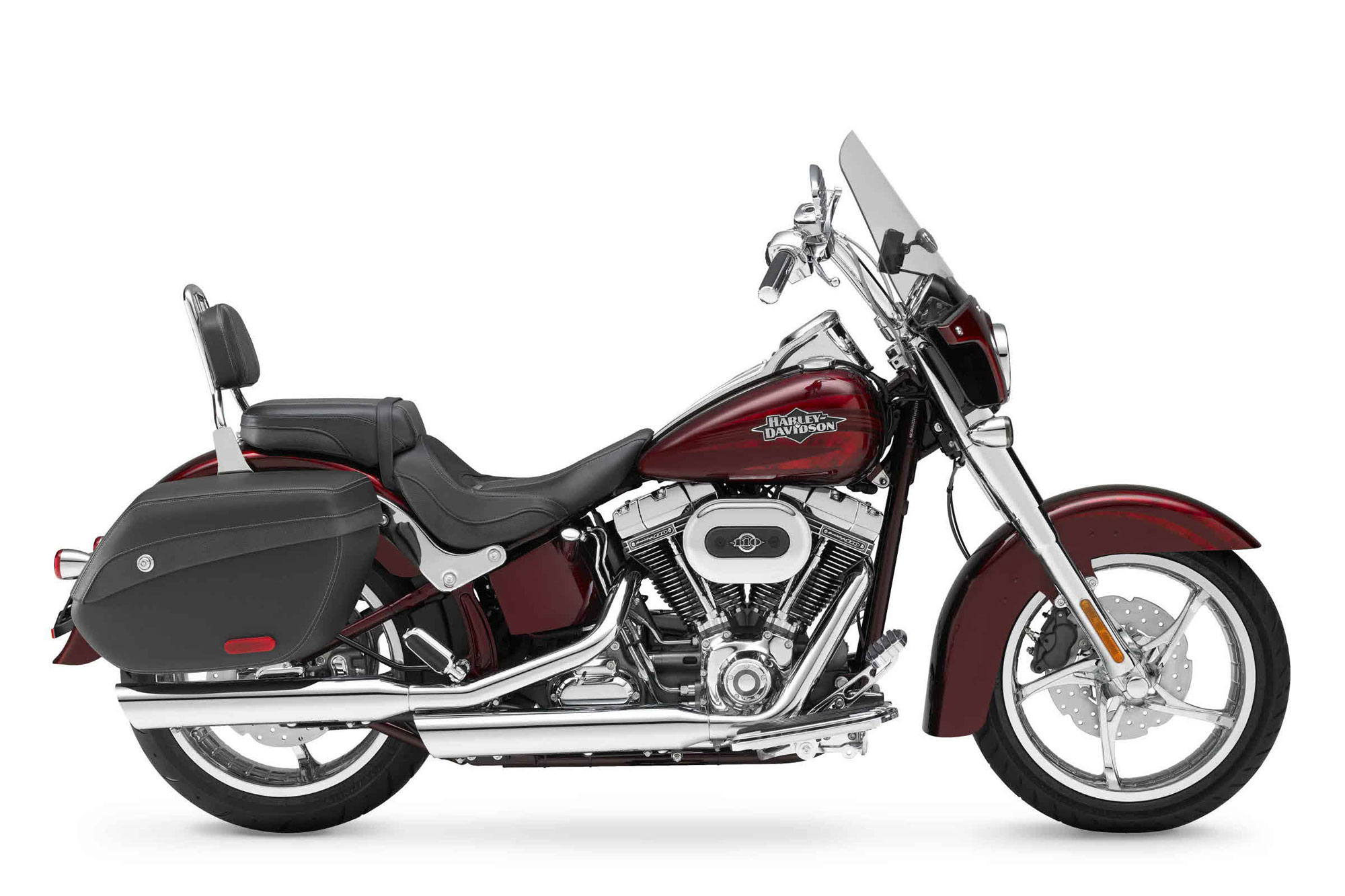 2012, Harley, Davidson, Flstse3, Cvo, Softail, Convertible Wallpaper