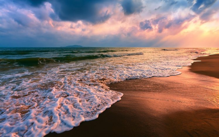 beach, Sand, Shore, Seascapes HD Wallpaper Desktop Background