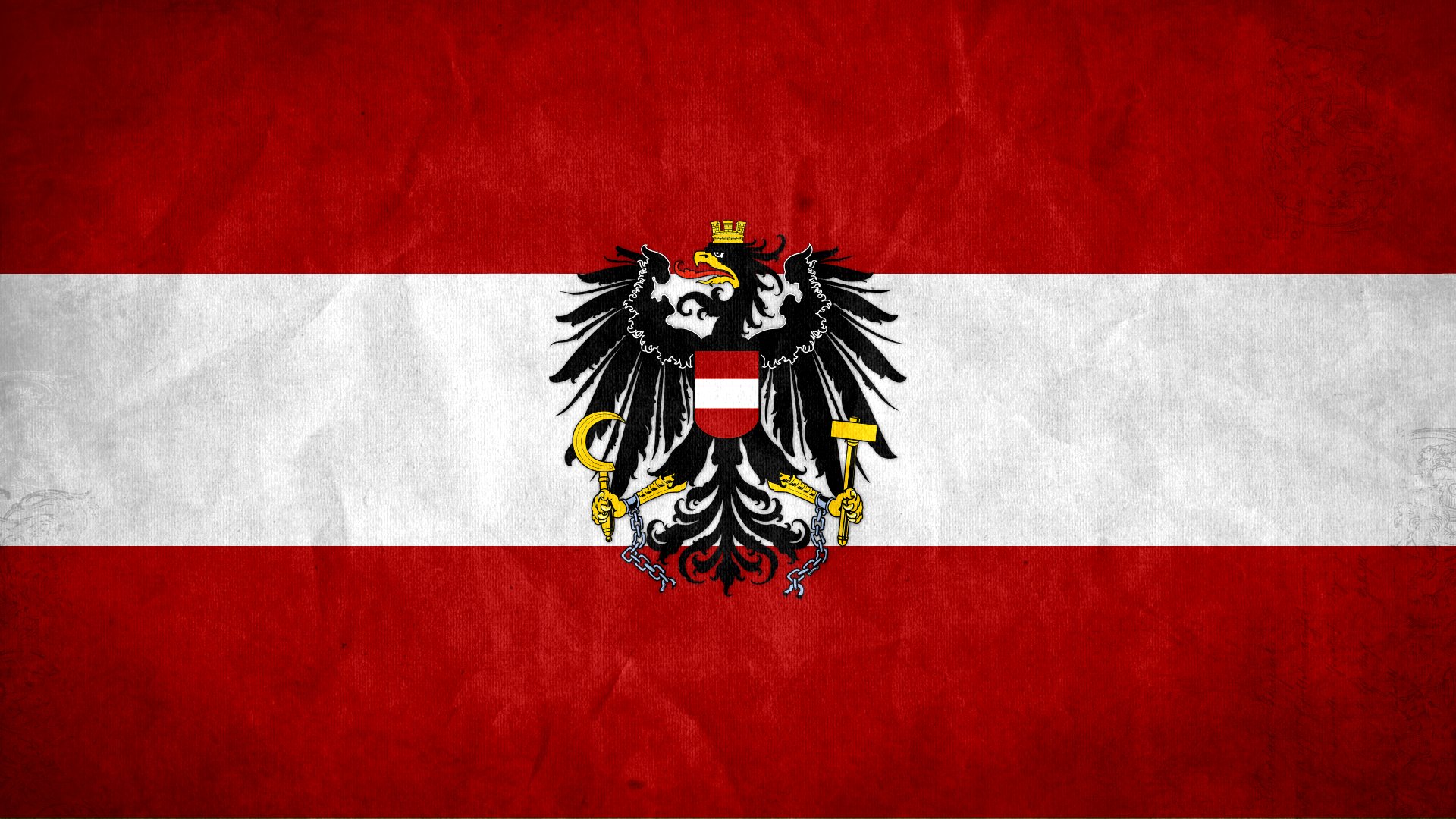 bandera, Austria, Centroeuropa Wallpaper