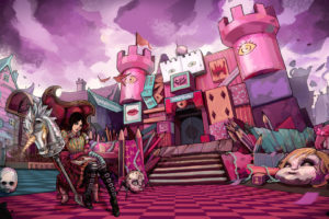 alice, Madness, Returns, Pink, Castle, Drawing
