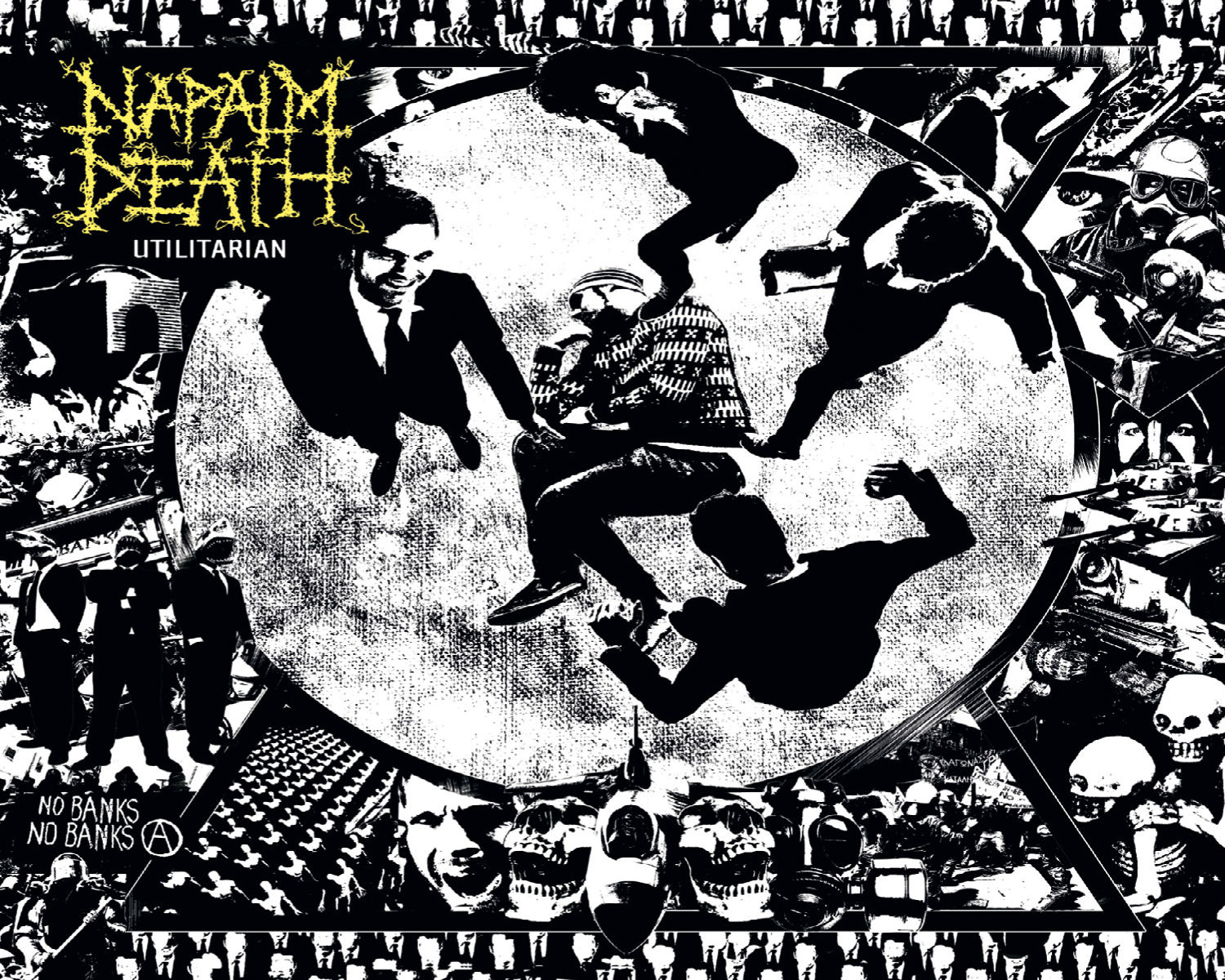 napalm, Death, Death, Metal, Thrash, Heavy, Cover Wallpaper