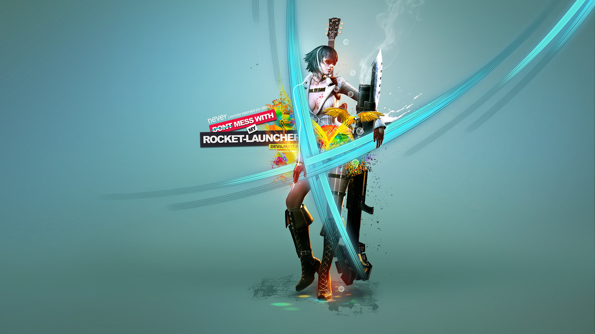 devil, May, Cry, Dmc Wallpaper