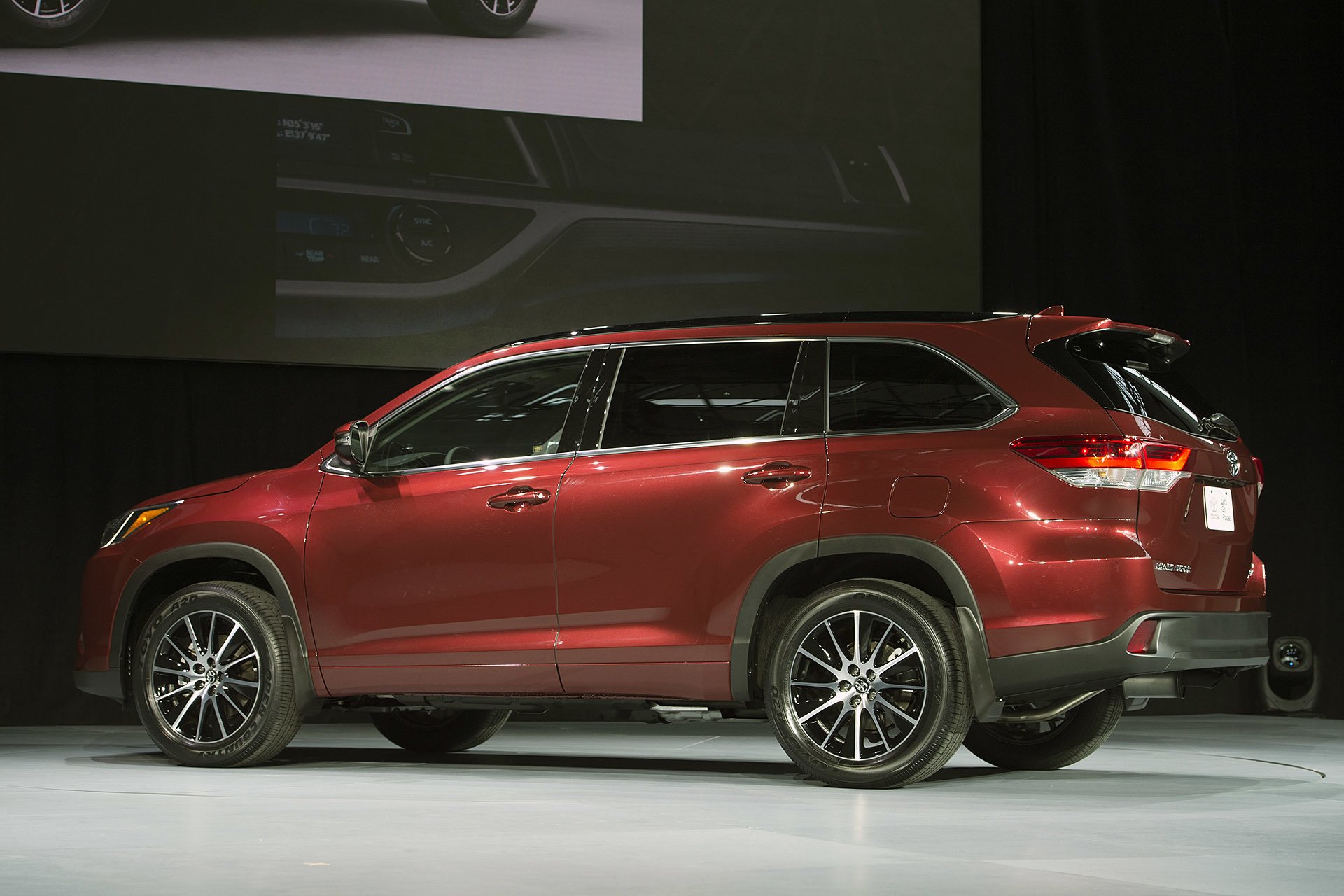 new, York, Auto, Shows, 2016, Cars, Toyota, Highlander, Suv Wallpaper