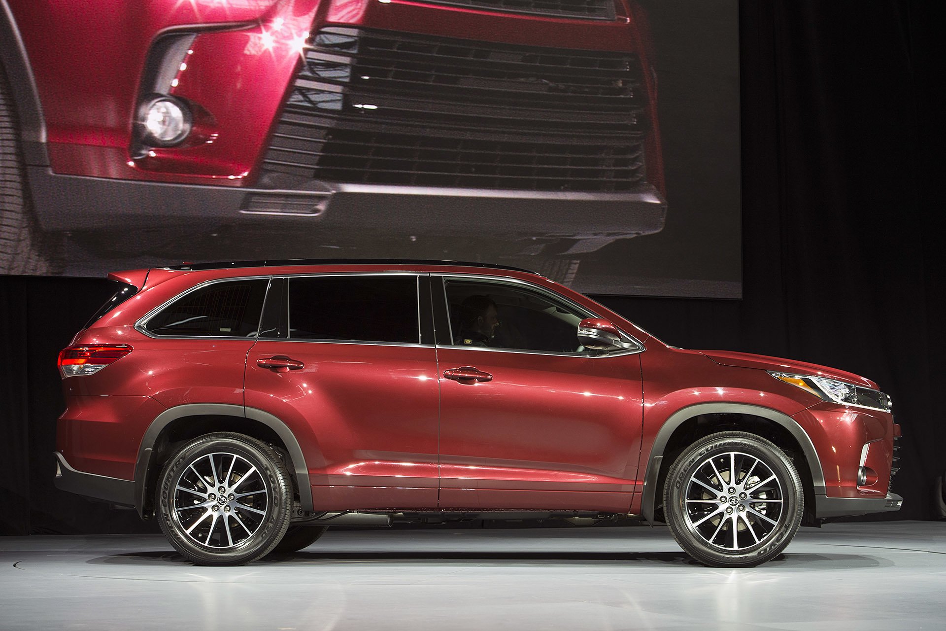 new, York, Auto, Shows, 2016, Cars, Toyota, Highlander, Suv Wallpaper