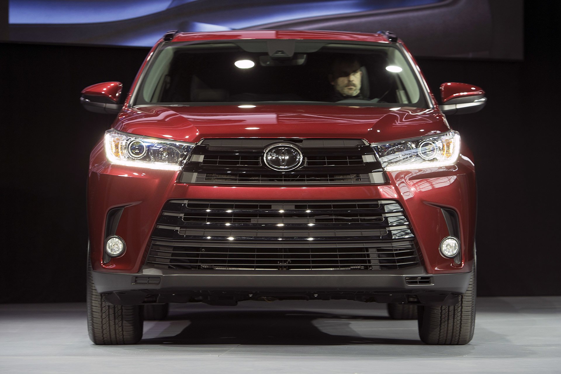 new, York, Auto, Shows, 2016, Cars, Toyota, Highlander, Suv Wallpaper