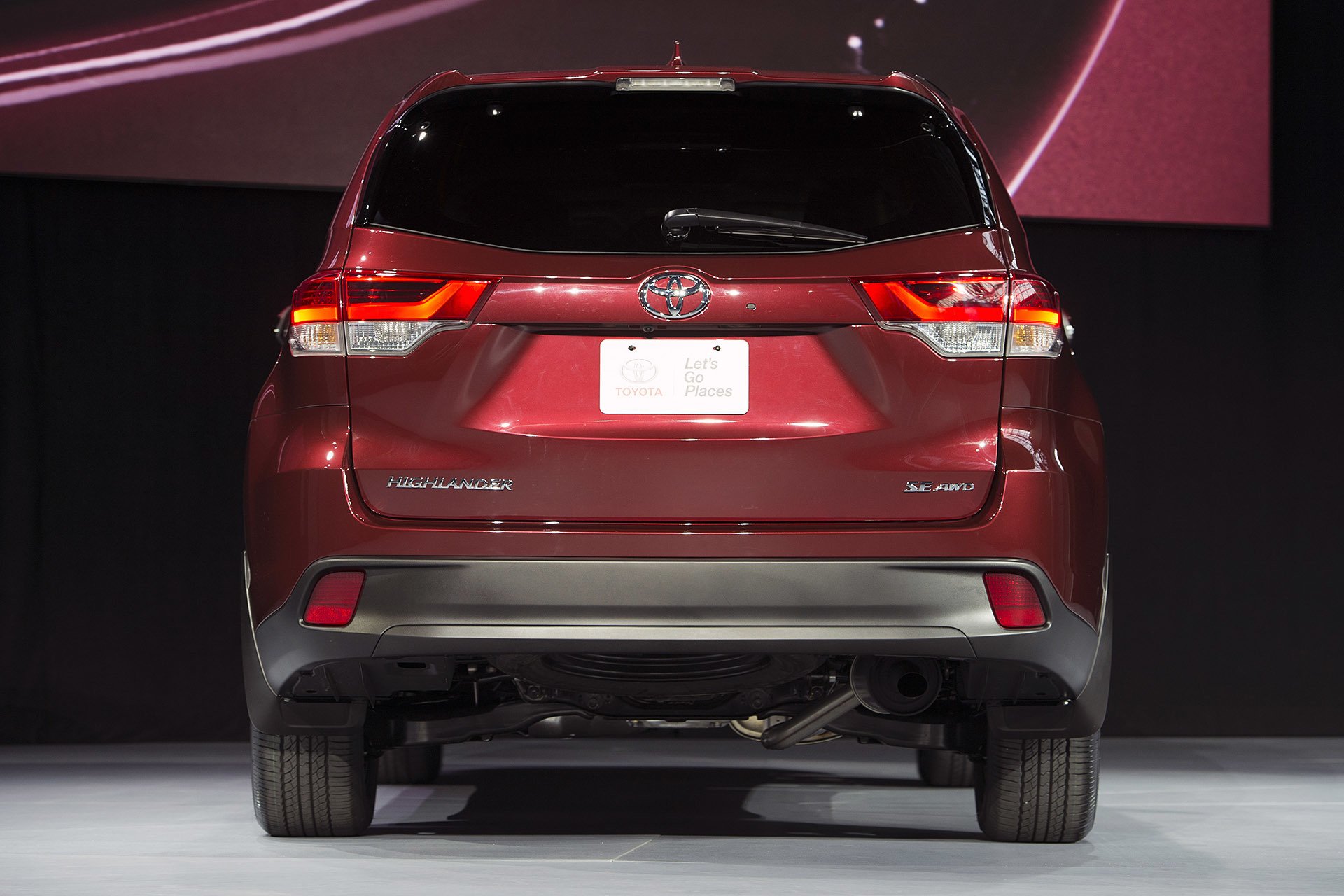 new, York, Auto, Shows, 2016, Cars, Toyota, Highlander, Suv Wallpaper