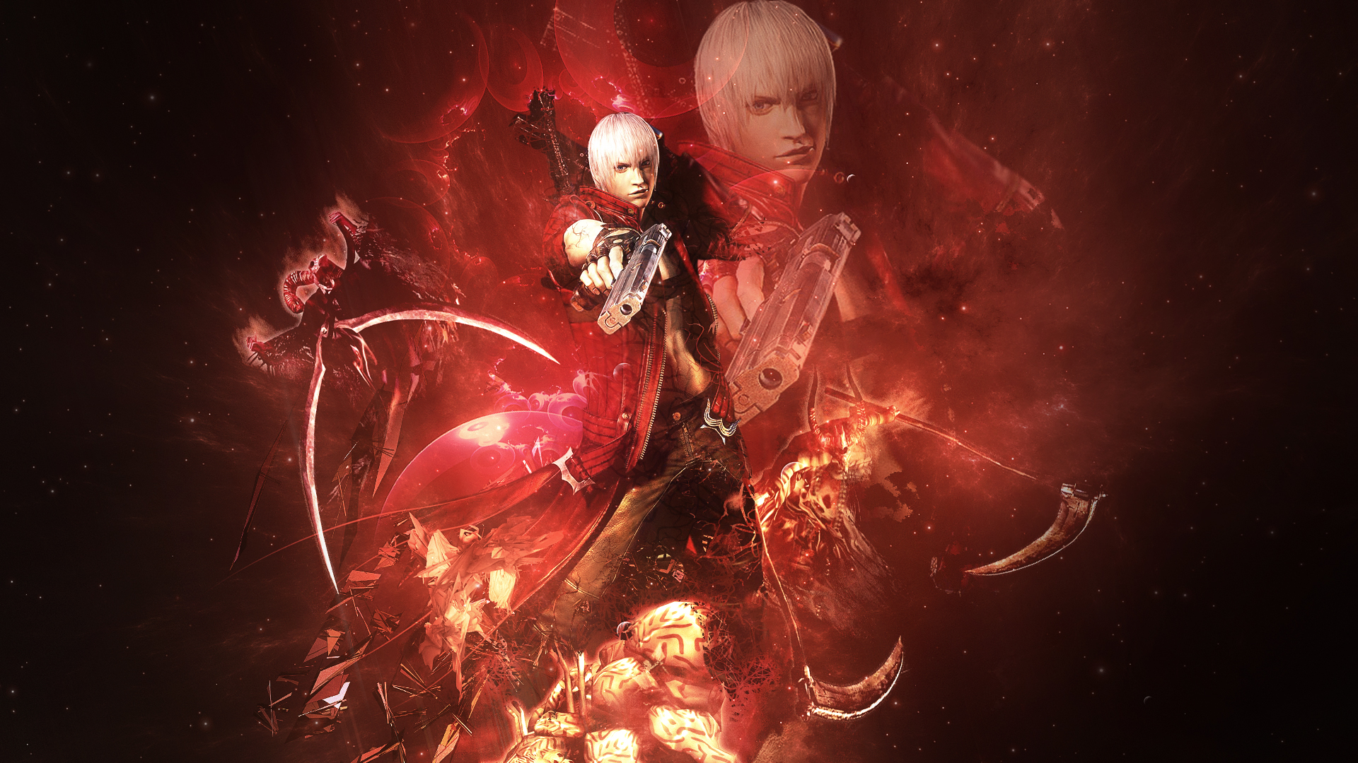 devil, May, Cry, Dmc Wallpaper