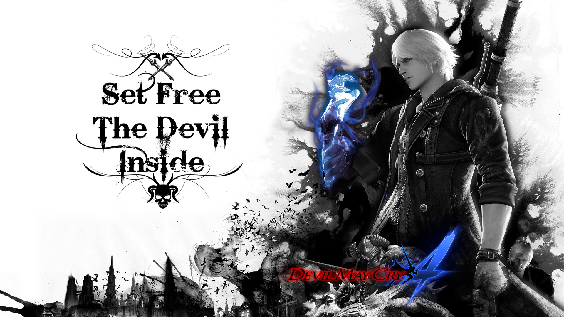 devil, May, Cry, Dmc Wallpaper