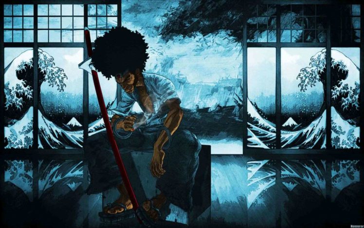 afro, Samurai, Anime, Game HD Wallpaper Desktop Background