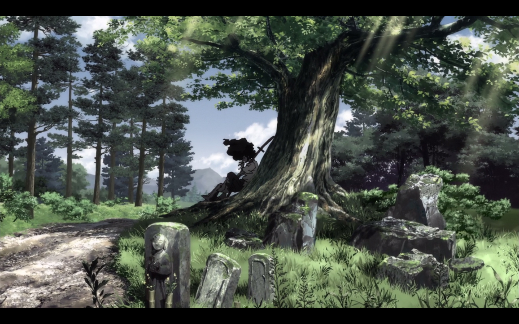 afro, Samurai, Anime, Game Wallpaper