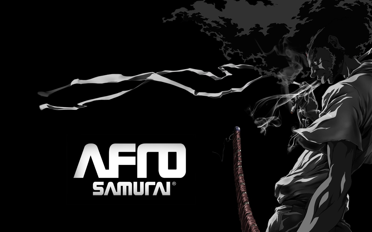 afro, Samurai, Anime, Game Wallpaper