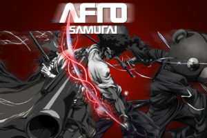 afro, Samurai, Anime, Game