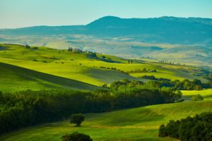 italy, Scenery, Fields, Tuscany, Hills, Nature